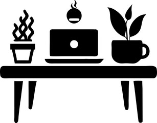 A vector illustration of coffee and tea icons, featuring hot espresso mugs and steaming cappuccino cups perfect for a café breakfast