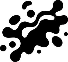 Black and white animal print pattern illustration with seamless leopard skin design