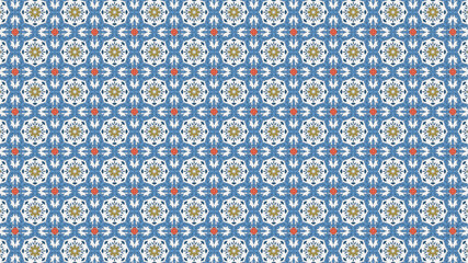 Premium Seamless premium and abstract floral pattern. Perfect for textile design, screensavers, covers, cards, invitations and posters.