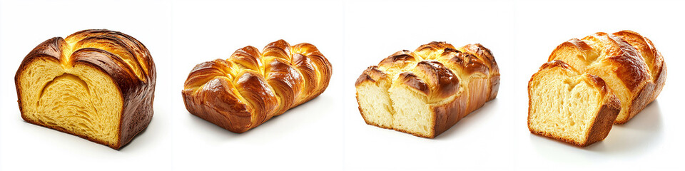 Golden buttery loaf with a rich soft texture
