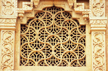 indian stone latticed screen jali india 
