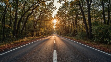 Fototapeta premium Happy new year 2025 celebrating nature's beauty at sunset