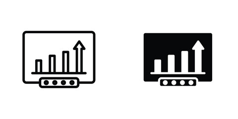 Equity derivatives icon Simple vector illustration for graphic and web design.