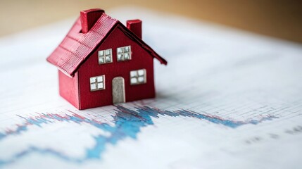 Tiny House on Financial Chart