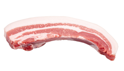 Pork belly slices