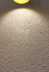 Textured Wall Surface Illuminated by Spotlight