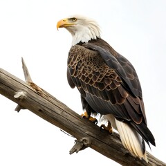 bald eagle on a branch