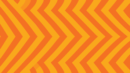 Abstract orange and yellow chevron pattern background with a dynamic and vibrant design style