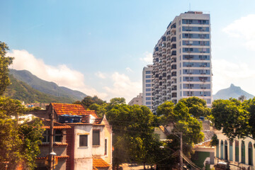 Rio de Janeiro Brazil City Downtown Cityscape and Skyline Panorama.