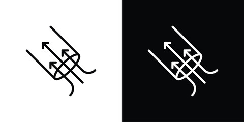 Air suction icon Logo. Vector Illustration. EPS Illustration.