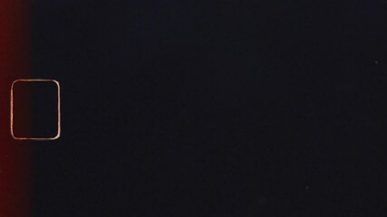 Super 8 film burn transition pack with light leaks