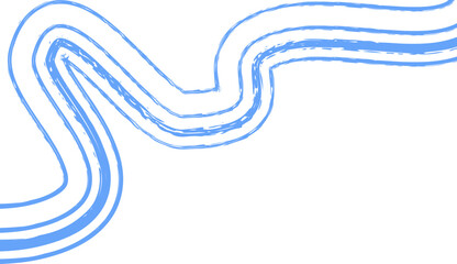 Brush Stripe Corner vector