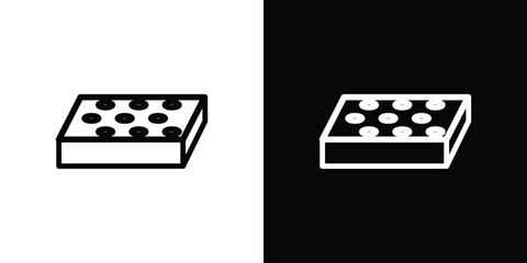 Halva icon Logo. Vector Illustration. EPS Illustration.