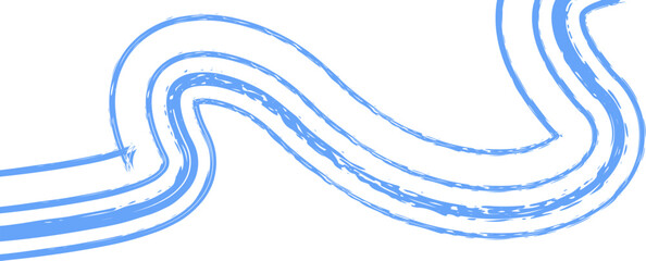 Brush Stripe Corner vector