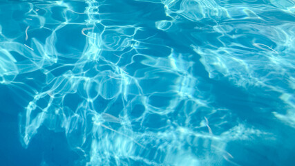 Rippling cerulean water shimmers like ethereal dance, enchanting summer solstice vibes, and...