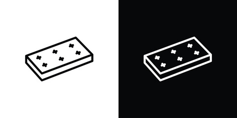 Mattress icon Logo. Vector Illustration. EPS Illustration.