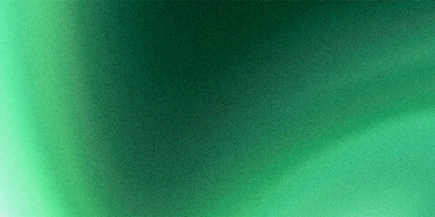 White green blurred gradient on dark grainy background, glowing light spot, copy space © Dul
