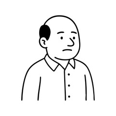 doodle character vector illustration