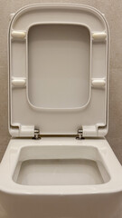 Minimalist porcelain throne awaits introspective pondering, celebrating World Toilet Day and quirky...