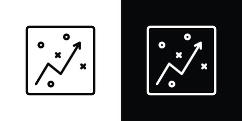 Tactical icon Logo. Vector Illustration. EPS Illustration.