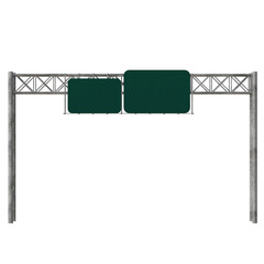 Toll road sign