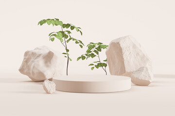 minimal 3d rendering scene