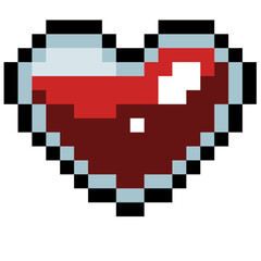 pixel heart