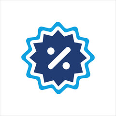 Business and commerce UI elements for web, app, banner, and print design. Blue financial and shopping icons with dollar signs, price tags, discounts, charts, invoices, and calculators.