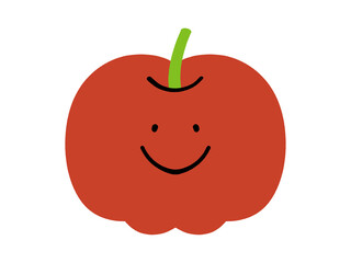 シンプルなアセロラのイラスト素材