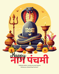 Blessings of Nag Devta – Vector Illustration Series