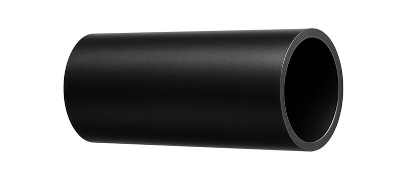 High-density polyethylene pipe for a rural household's potable water distribution, ensuring purity and safety.