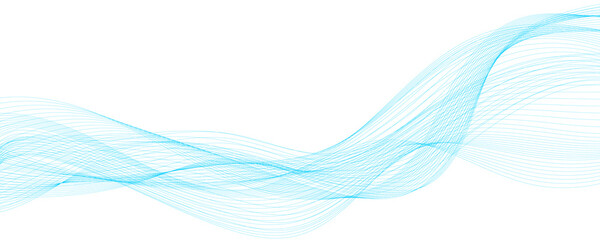 abstract blue wave background