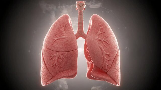 Human Lungs: Anatomy 3D Model, Respiratory System