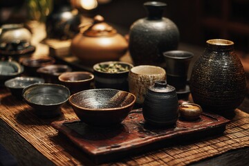 dishes for china tea ceremony. High quality