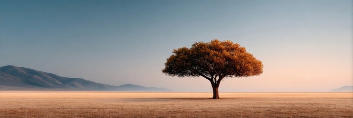Orthodox Pentecost Monday Tree Landscape Premium Spiritual Renewal in Warm Golden Hour Light for Mindfulness and Holistic Wellness Marketing Campaigns