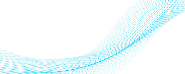 abstract blue wave background