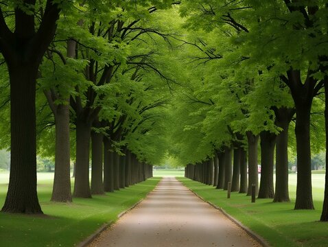 Tree Lined Path