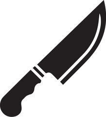 Kitchen knife icon vector