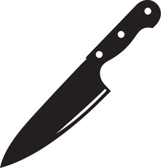 Kitchen knife icon vector