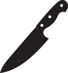 Kitchen knife icon vector