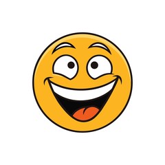 happy smiley face with smile