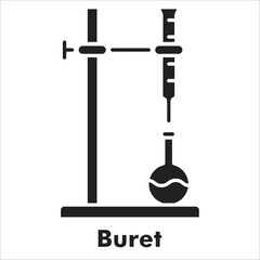 Buret Icon - Glyph Style