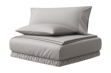 Wrinkle-resistant sheets that maintain a neat appearance, ideal for busy households.