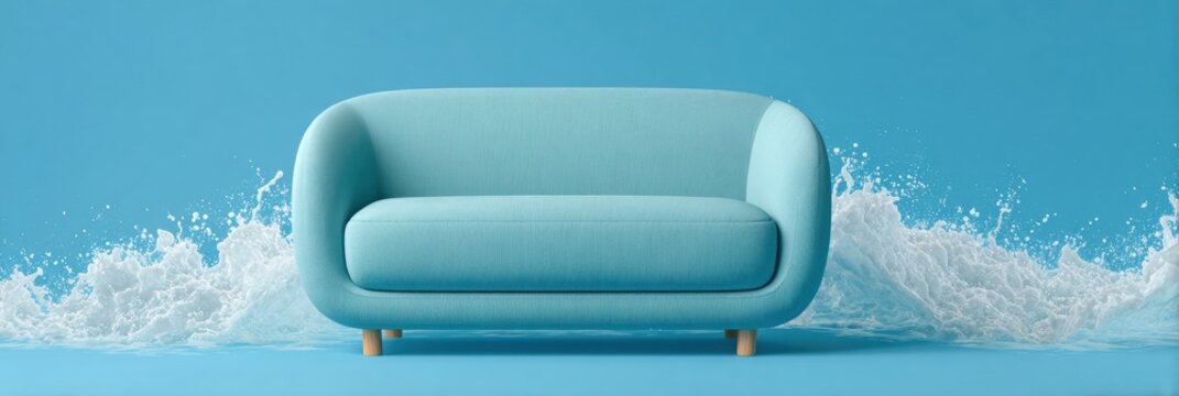 Modern Premium Cricket Fans Living Room Interior with Cozy Sofa and TV Display Authentic Lifestyle Content for Millennial Home Entertainment and Sports Marketing