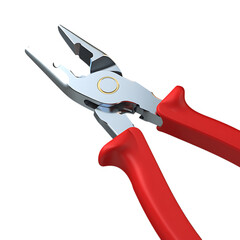 High-Quality Red-Handled Needle-Nose Pliers, Precision Tools for Electronics Repair, Crafting, and DIY Projects Essential Equipment for Mechanics, Hobbyists, and Professionals
