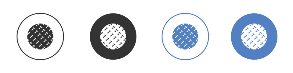 Anti skid feet icon Thin line design. Vector Graphic. EPS 10