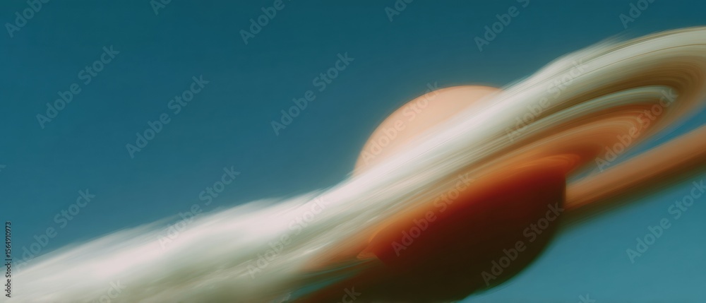 Poster glowing planet alignment with swirling orbits and mystical energy for cosmic guidance and astrology 