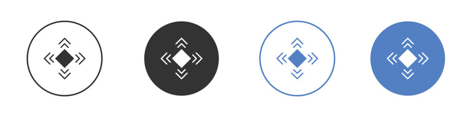 Flexibility icon Thin line design. Vector Graphic. EPS 10