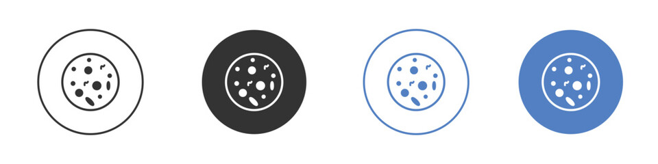 Leukemia icon Thin line design. Vector Graphic. EPS 10