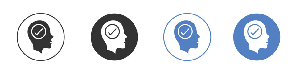 Understand icon Thin line design. Vector Graphic. EPS 10